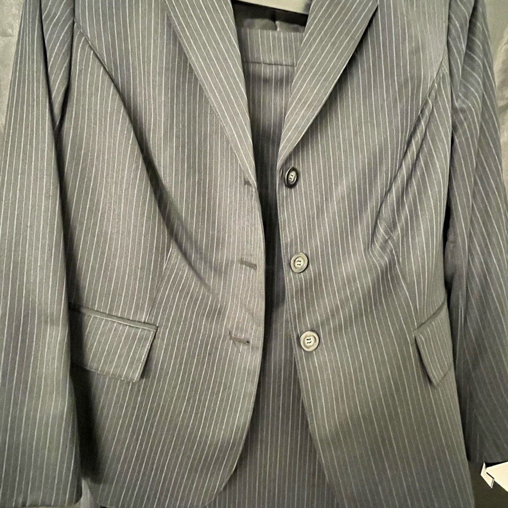 Pinstripe Suit